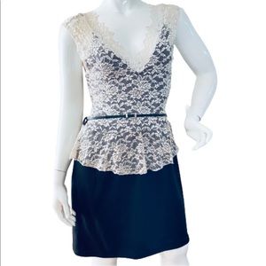 bubble b dress size 3X black beige